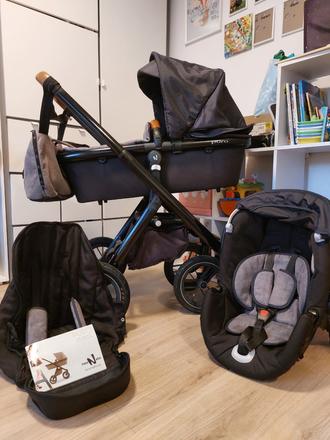 Kočiar neonato puro 3v1, neonato,neonato puro