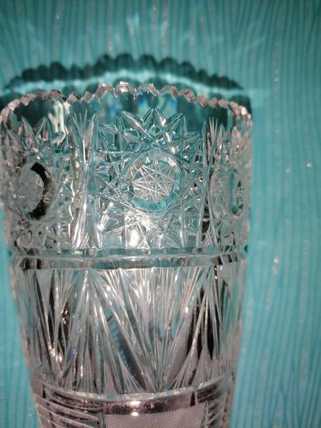 Sviatočná krištáľová váza cm, 
