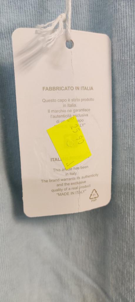 Menčestrové nohavice z bavlny,