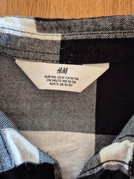 Krásna košeľa, h&m,146