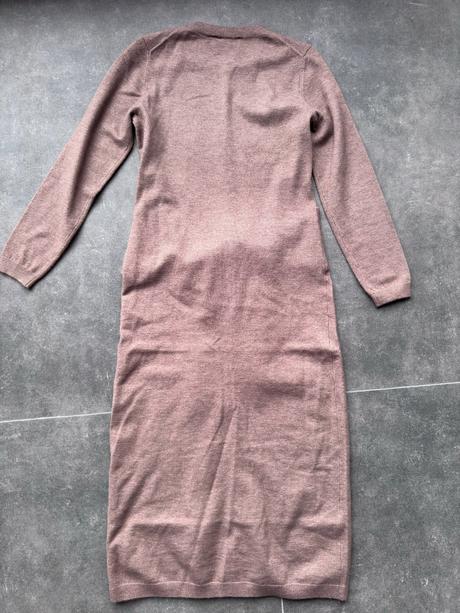 Zara - dlhé pletené šaty, zara,m