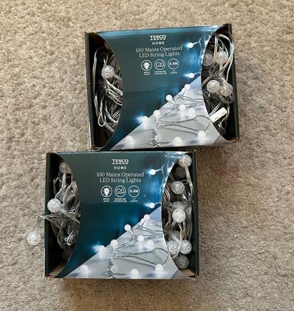 Led svetelná reťaz 2x, 