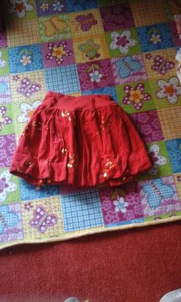 Dievčenské sukňa 128, 128