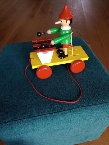 Hračka na ťahanie pinokio, 