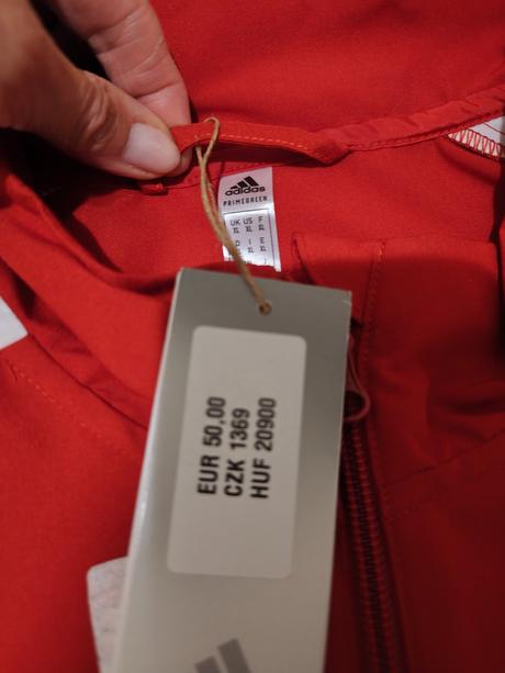Adidas tenká vetrovka, adidas,xl