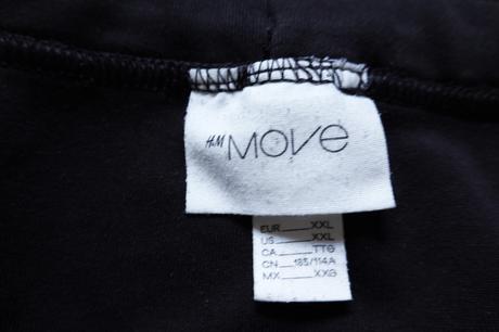 Teplákové nohavice h&m move 3xl, h&m,xxxl