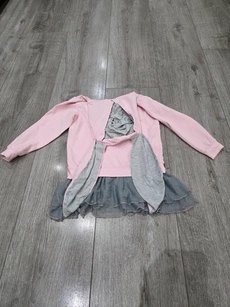 Šatová mikina zajko, 122