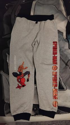 Tepláky spiderman č.128 vyteplené, marvel,122