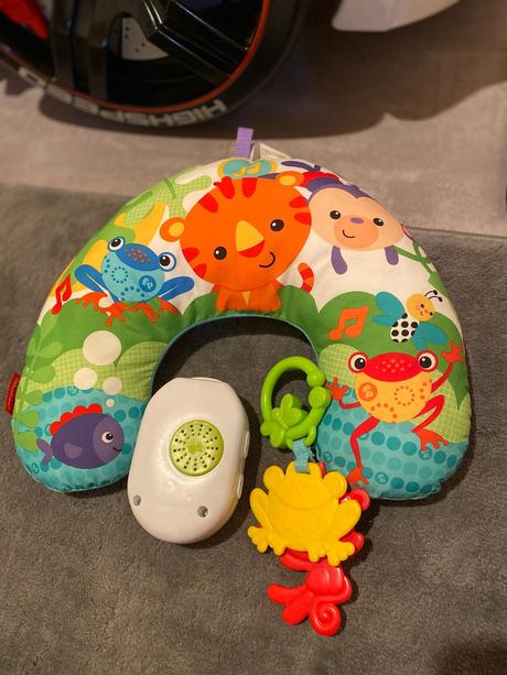 Fisher-price podporná podložka pod bruško rainfore, 