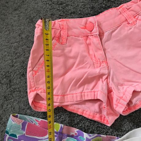 3 ks dievčenské kraťasy, 98