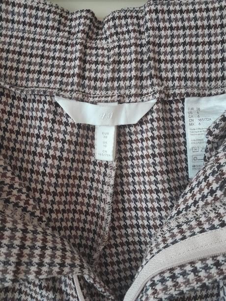 Úpletové nohavice, h&m,38