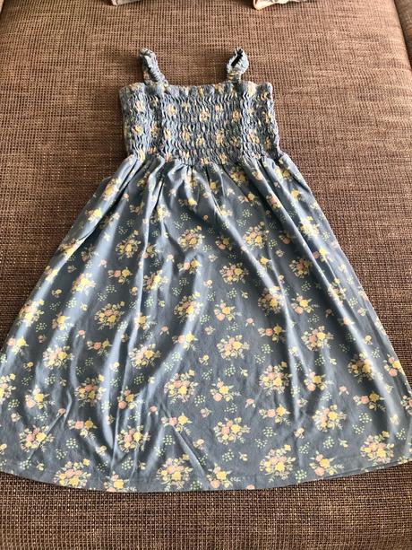 Letné kvietkove šaty na ramienka, tcm, 134/140, tcm,134