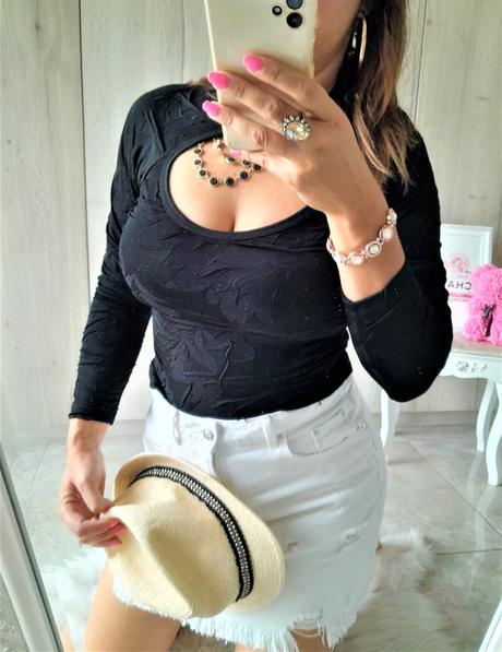 Čierne sexi tričko-s, otto,s