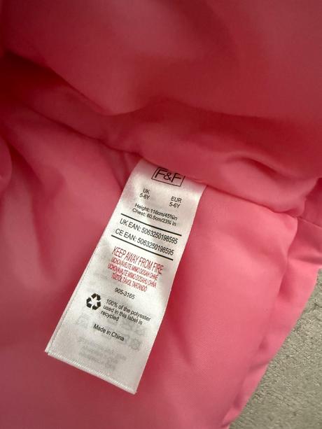 Vodeodolná bunda na zimu, f&f,116