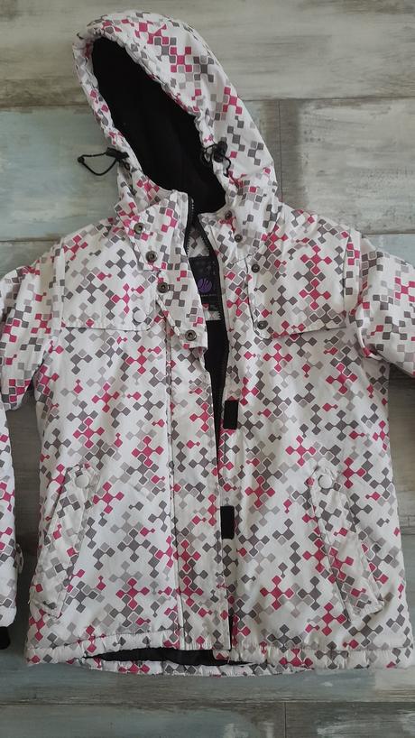 Zimná teplá bunda 9-10 r.+bunda zadarmo., f&f,134