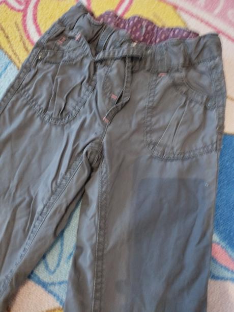 Zateplené nohavice, palomino,104