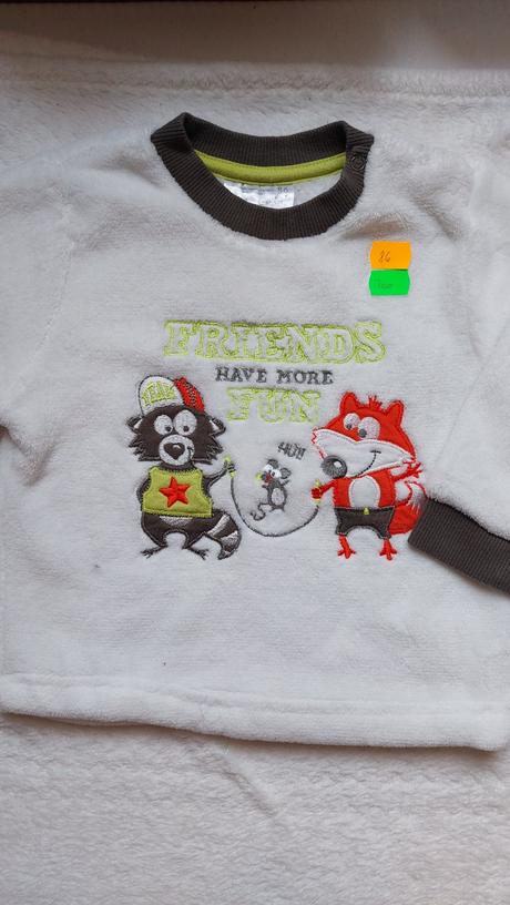 Teplá súprava - otepľovačky + mikina, ergee,86