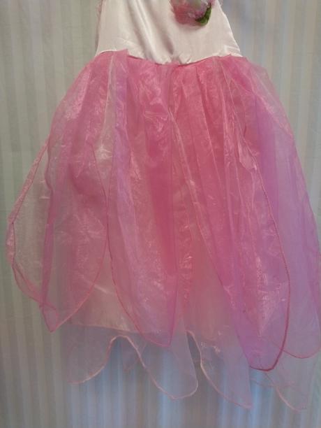 Kostým ružová víla, costume, 7-10 r, 122-140 cm,