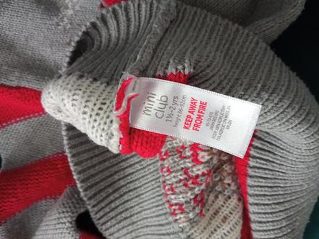 Vianočný sveter svetrík sob, miniclub,86