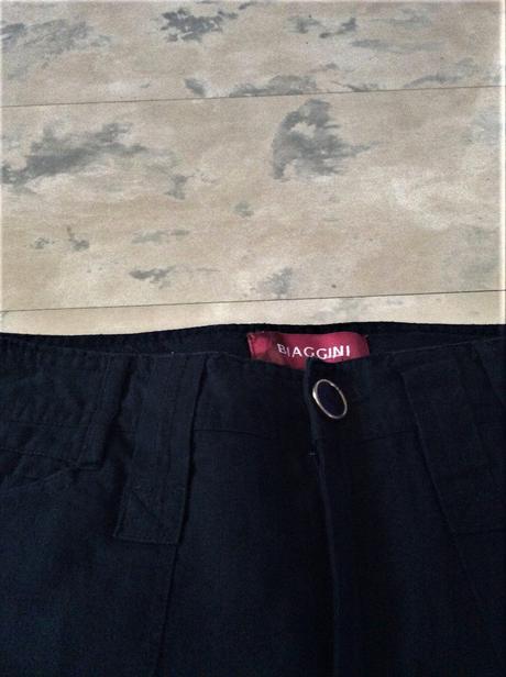 3/4 ľanové nohavice, 38