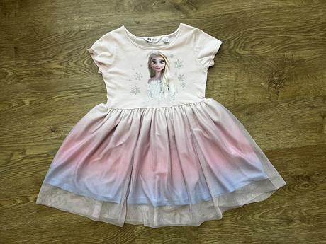 Šaty frozen, h&m,122