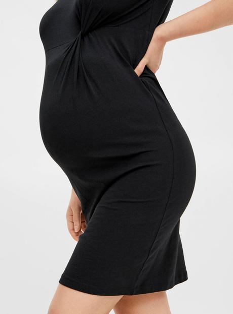 Tehotenské puzdrové šaty šaty mamalicious, xl