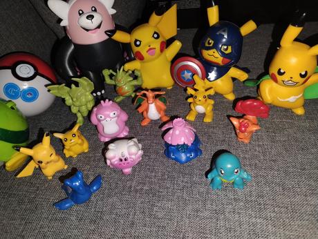 Pokémon stavebnica + figúrky +puzzle, 
