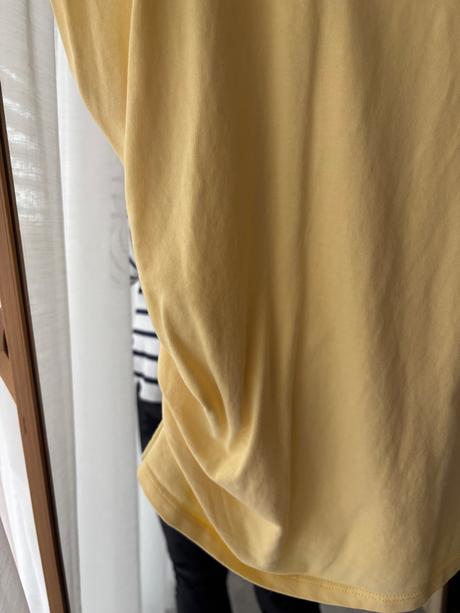 Žlté tričko, zara,m