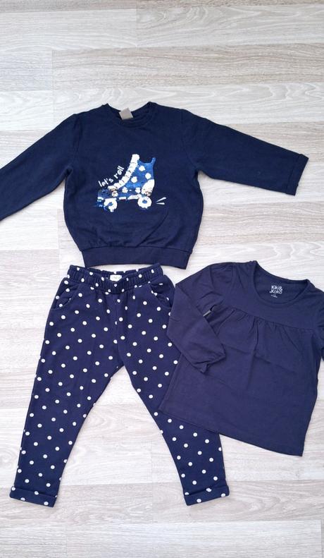Komplet, súprava oblečenia jeseň/zima velkosť 110, f&f,110