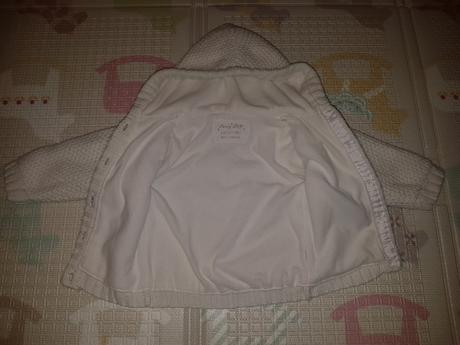 Biely hruby sveter, tu,74