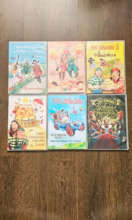 Dvd spievankovo 1 - 6, 