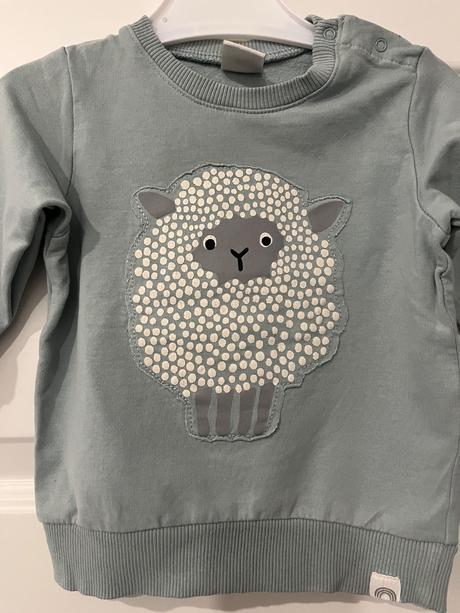 Mikina zn.lindex s oveckou, lindex,74