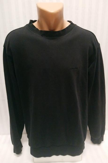 Pánska čierna mikina, revolt, m, m