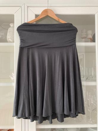 Pohodlná midisukňa, s