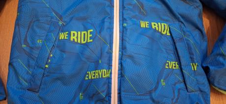 Zimná bunda obojstranná, wedze,140