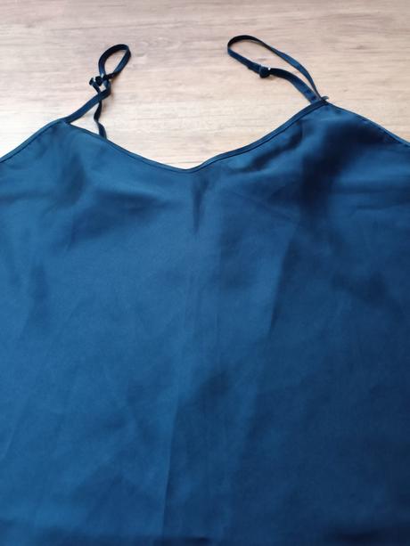 Saténová nočná košeľa v.m, m