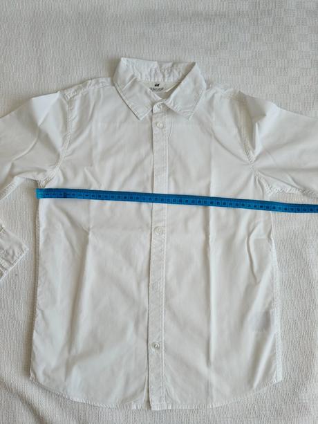 Košeľa s dlhym rukávom, velk. 128, zn.hm, h&m,128