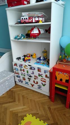 Komoda a skrinka do detskej izby, 