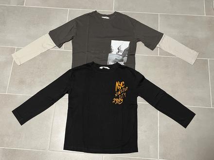 2x tricko 134/140 h&m, h&m,134