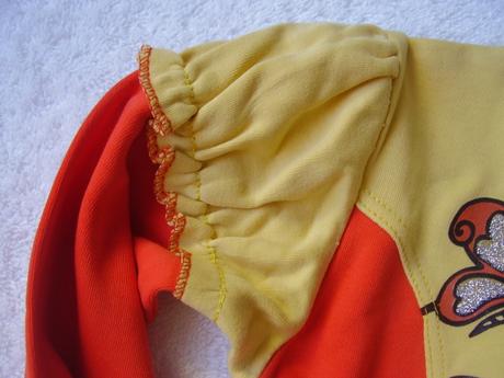 Oranžovo-žltý rolák veľ. 104-110, 104