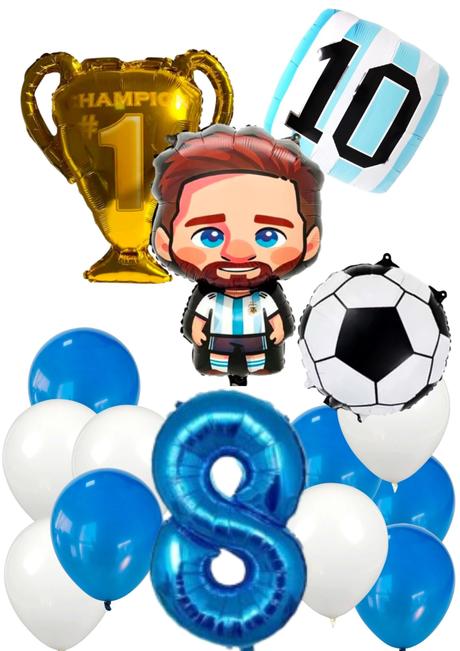Futbalové balóny messi- až 14/15/16 kusov,