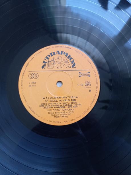 Lp waldemar matuška platňa 1977, 