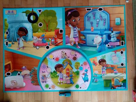 Veľké interaktívne puzzle clementoni s ep,