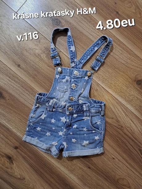 Riflové kraťasy h&m, h&m,116