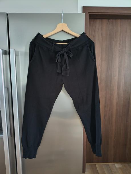 Úpletové štýlové nohavice m-l, m