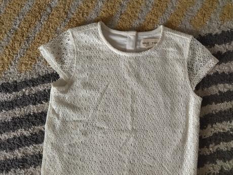 Čipkovaný top lindex, lindex,128