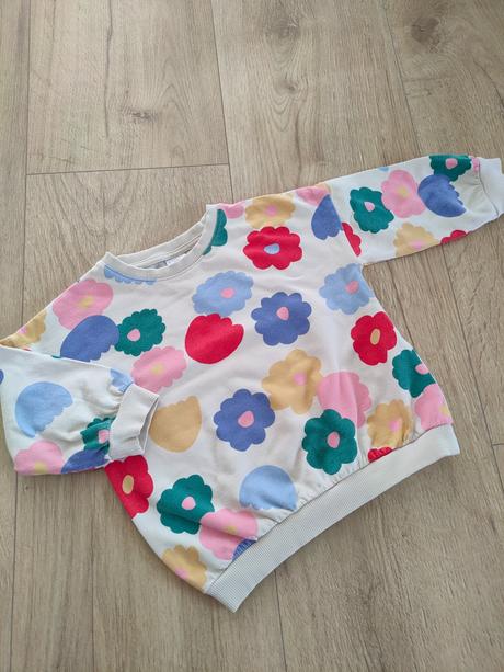 Dievčenská mikina lindex kvety, veľ. 98, lindex,98