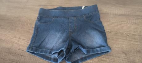 Riflové šortky, h&m,146