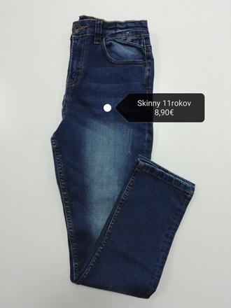 Rifle bavlnené skinny, skiny,146