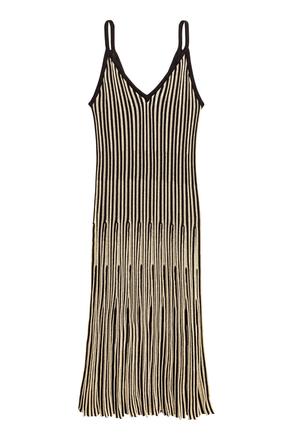 Šaty na ramienka h&m, veľ.xs čierno-zlaté, h&m,xs